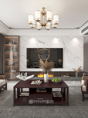 鳳凰原著187平新中式風(fēng)格